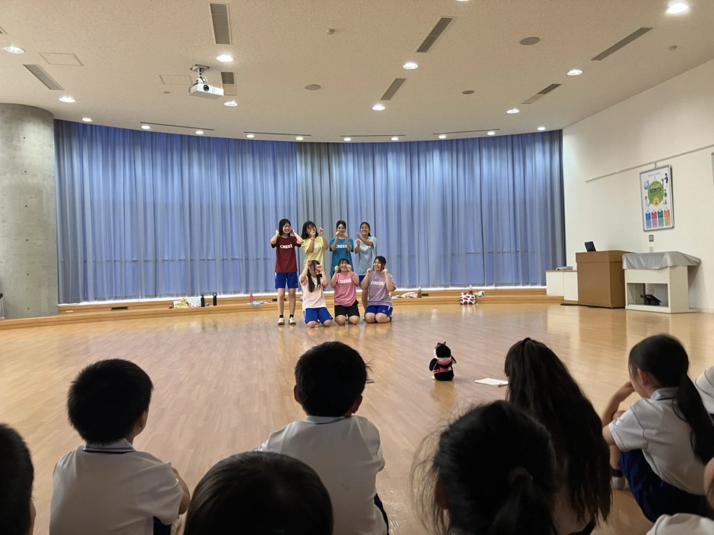 夏季休業中のSS 帝京可児小中高交流会