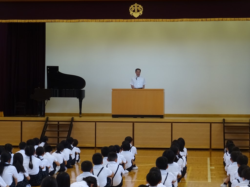 一学期終業式