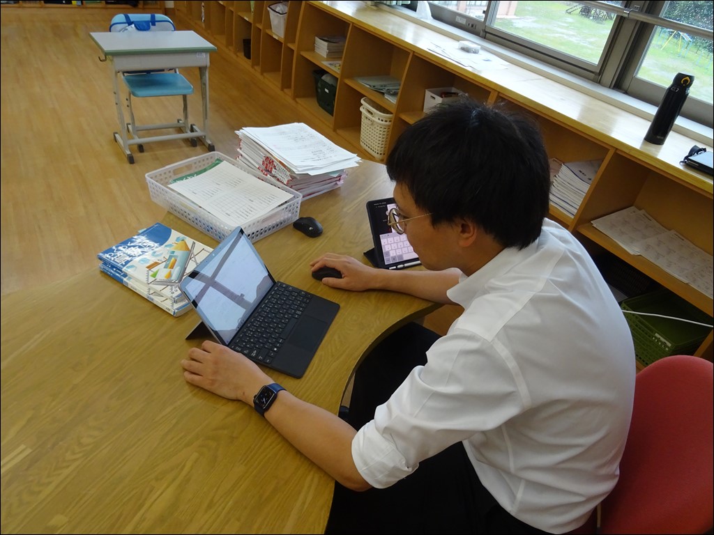 臨時休校にともなうオンライン学習