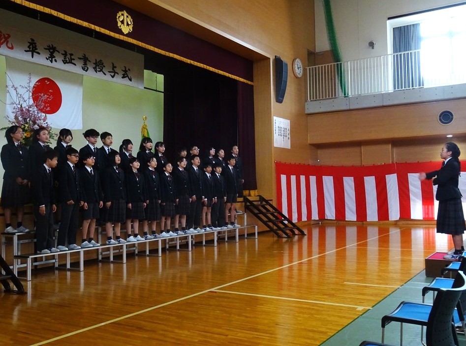 ６年生　卒業式