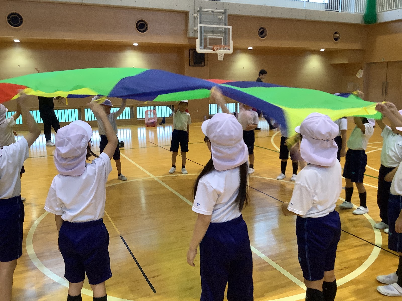 2年生　体育「スポーツ大会の練習」