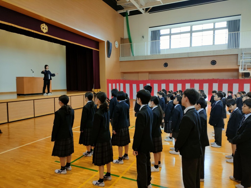令和８年度新任式・１学期始業式