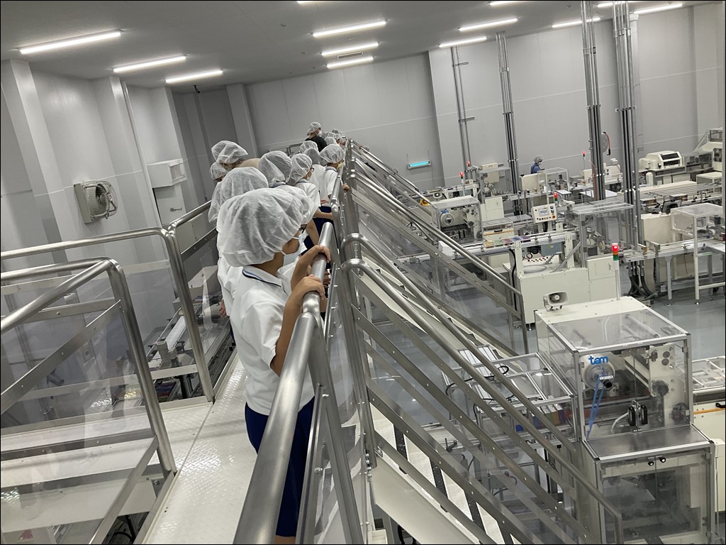3年生 大王製紙可児工場見学