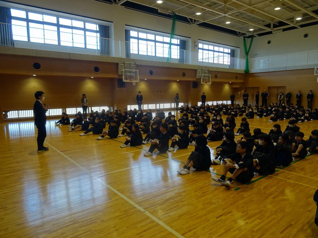 3学期始業式