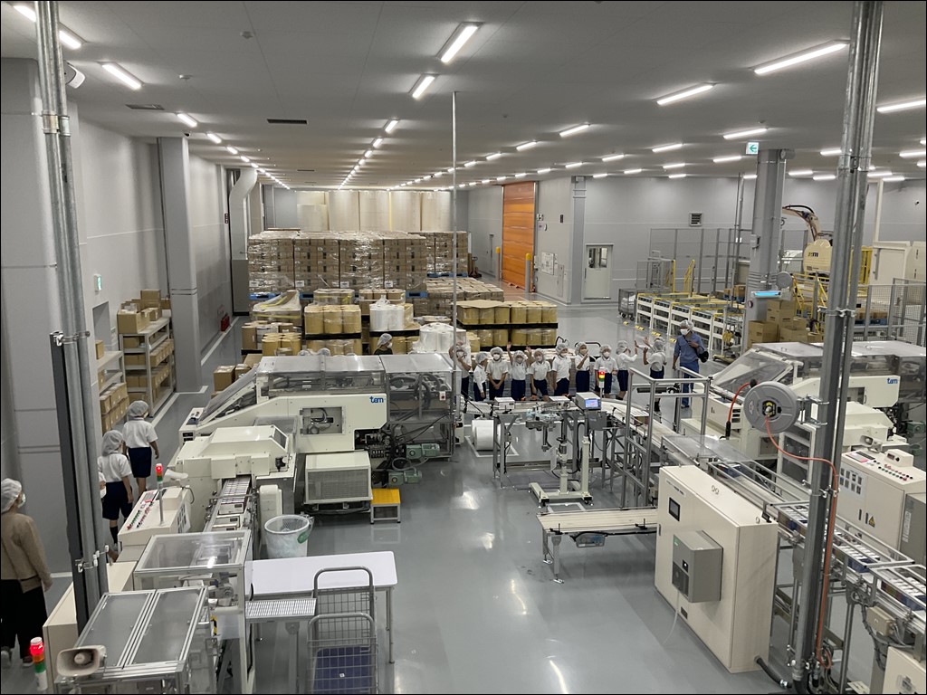 3年生 大王製紙可児工場見学