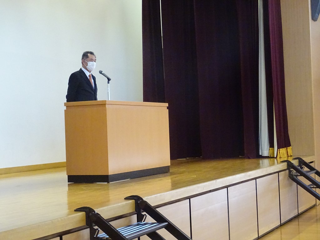 ２学期終業式
