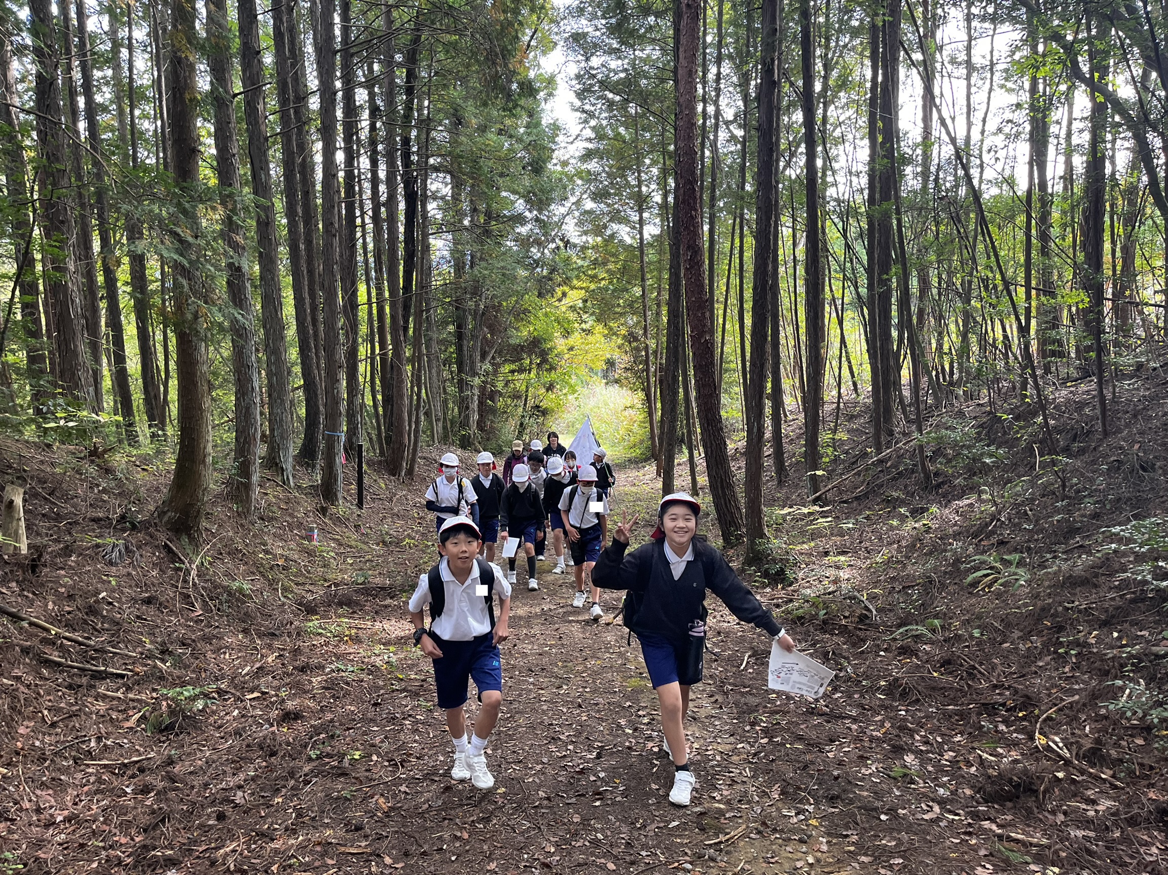 6年生 ぼうけん 「中山道チャレンジウォーク」
