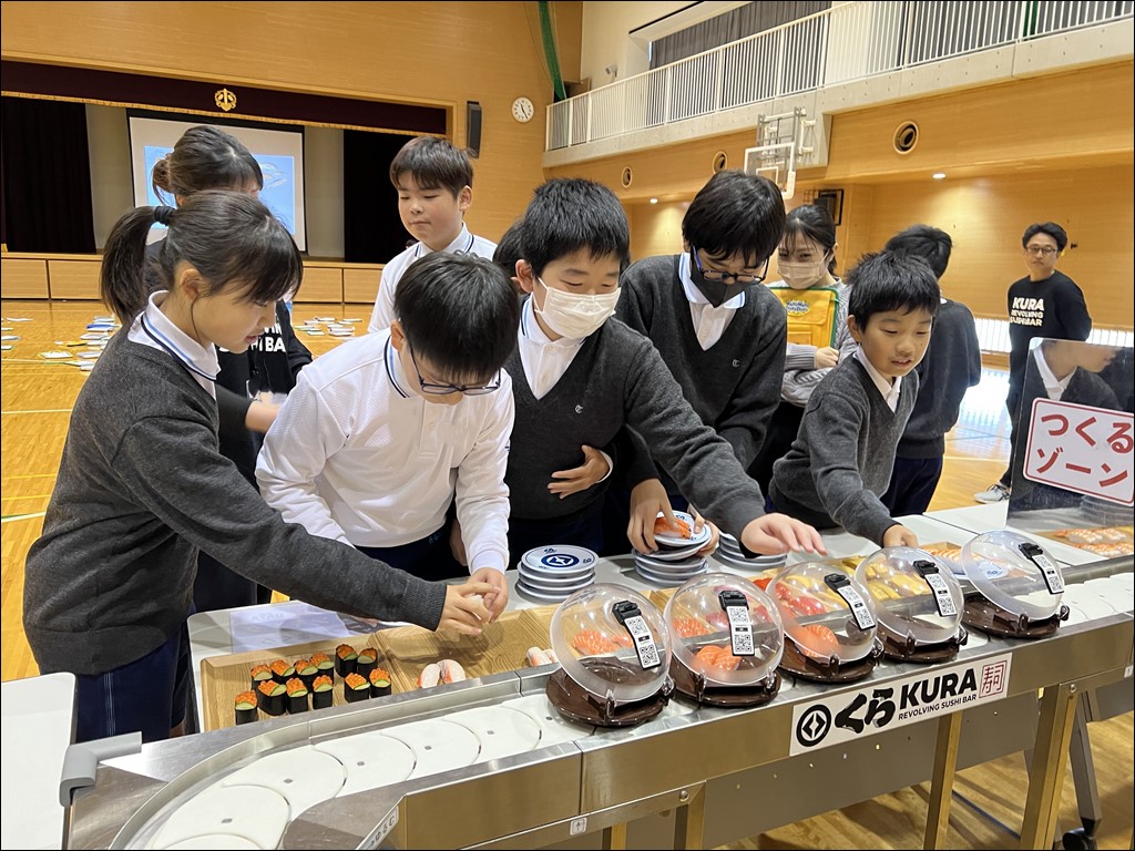 5・6年生 お寿司で学ぶSDGs くら寿司出張授業