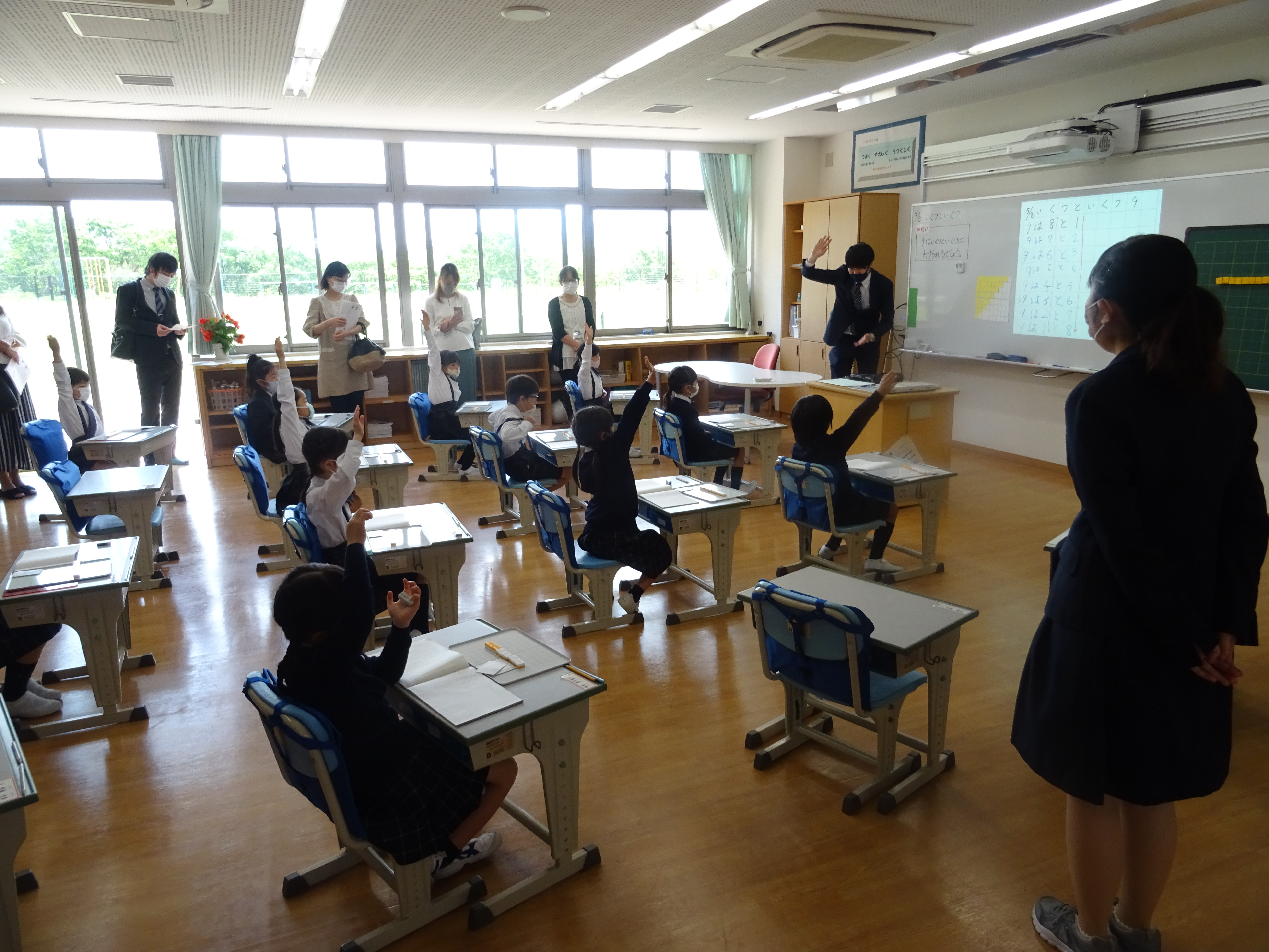 １・３・５年授業参観・懇談会