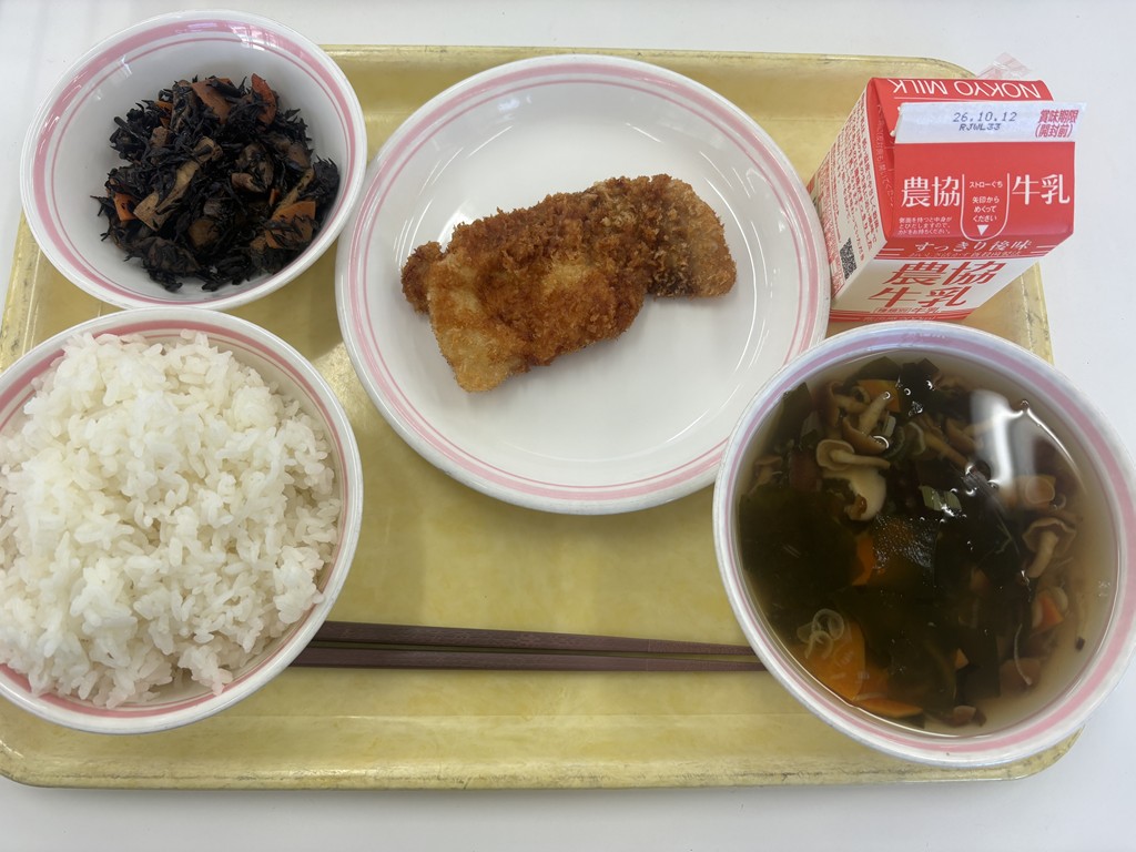 10月7日のメニュー写真