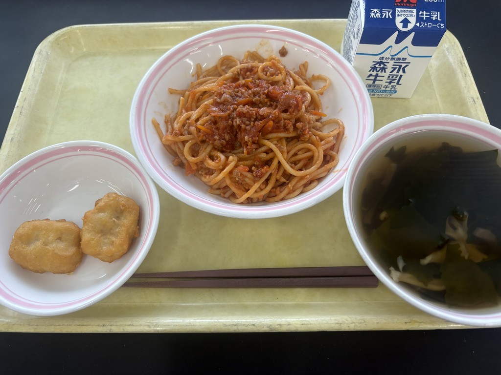 10月27日のメニュー写真
