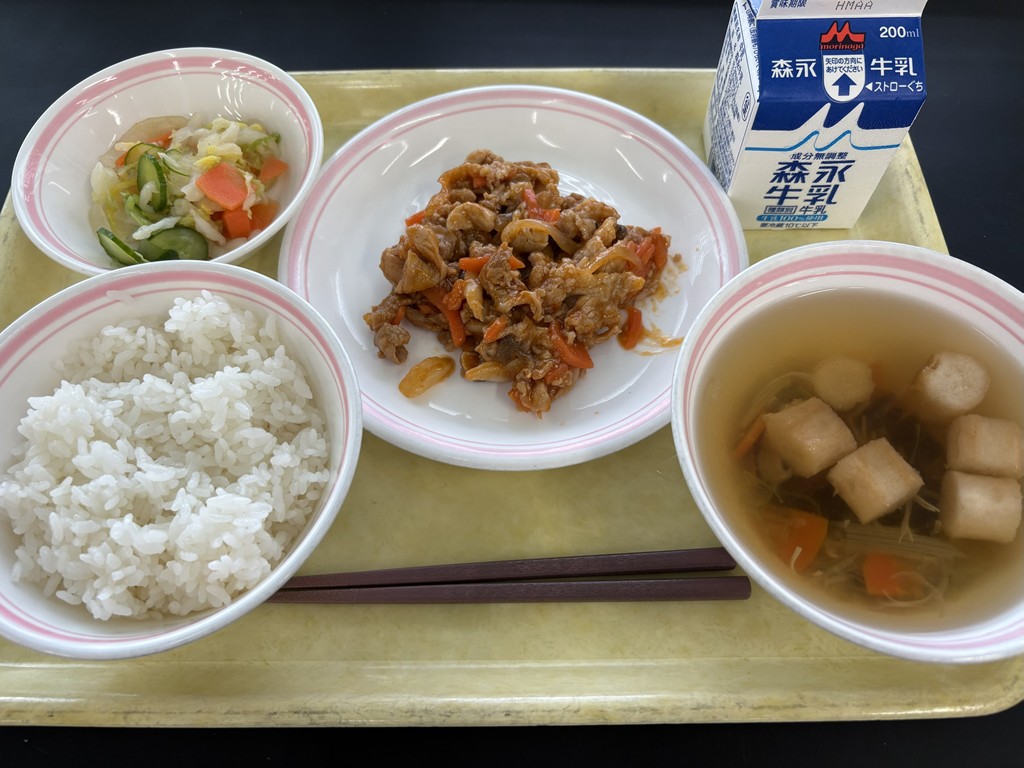 10月15日のメニュー写真