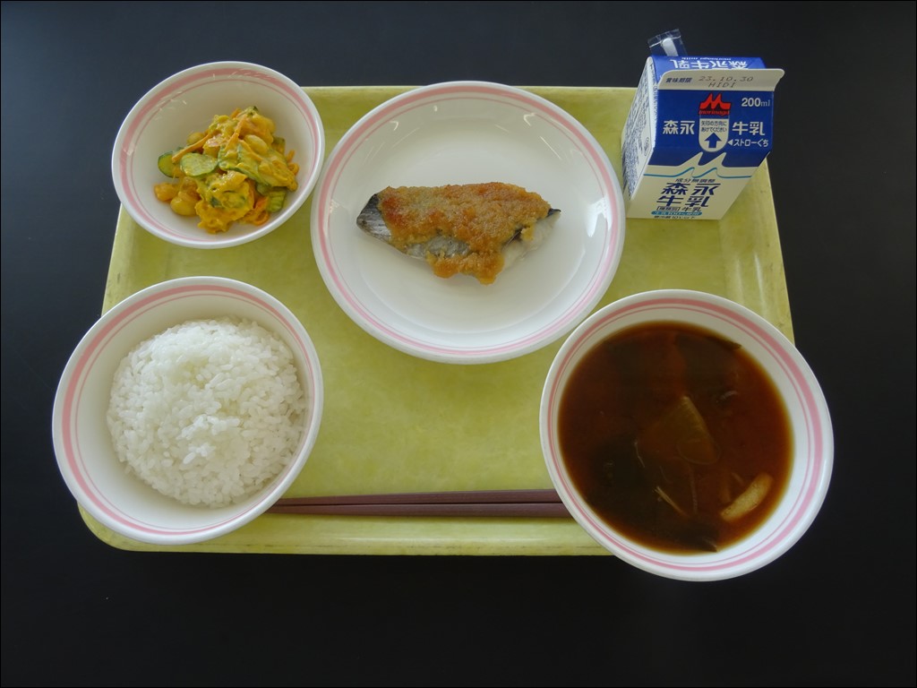 10月25日のメニュー写真