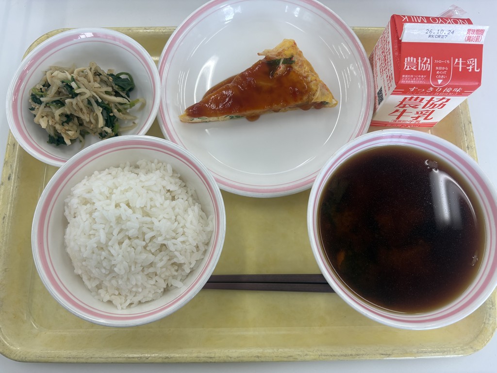 10月19日のメニュー写真