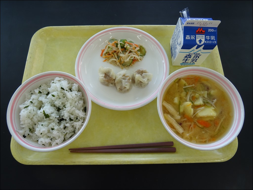 10月16日のメニュー写真