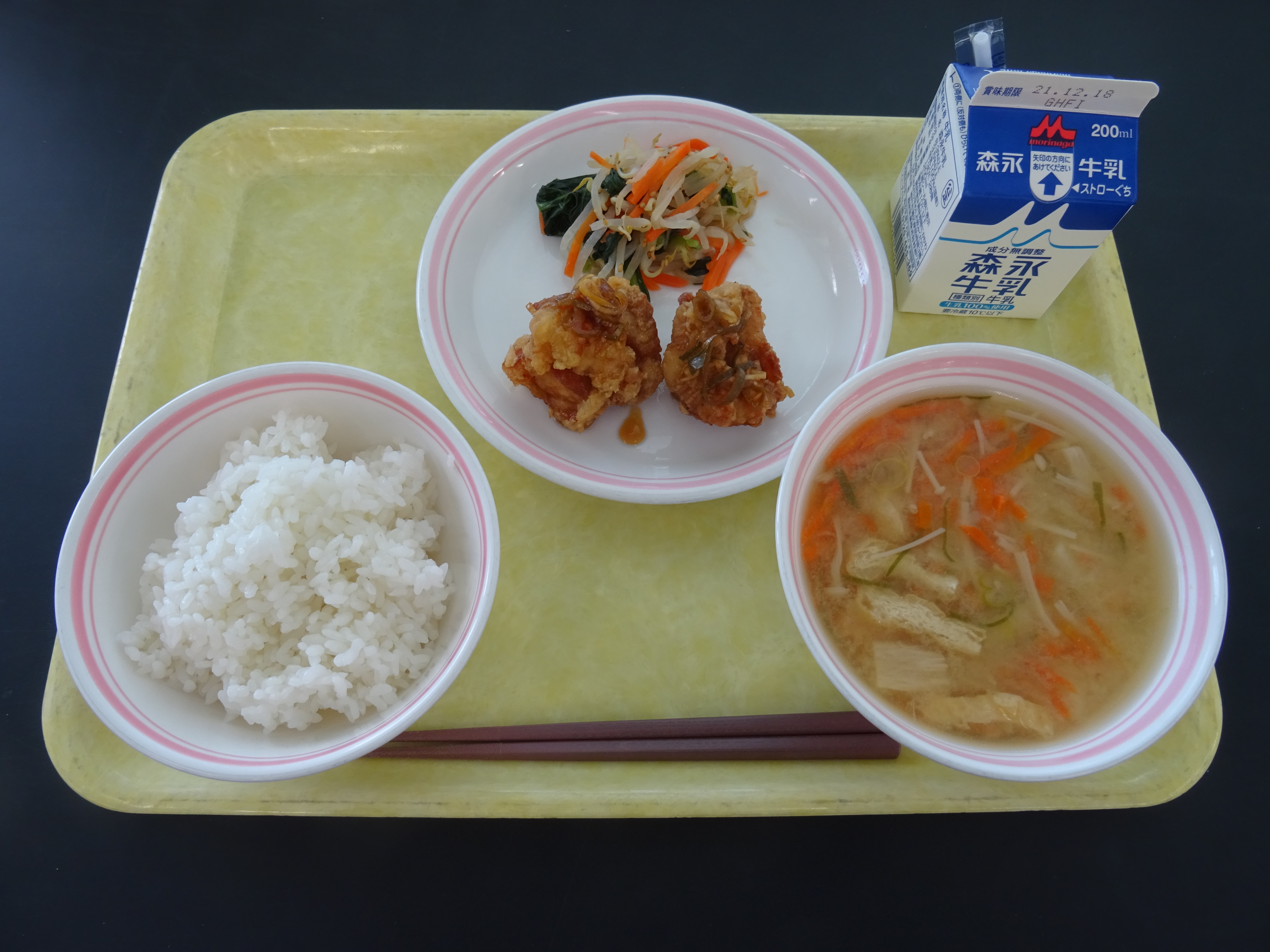 12月13日のメニュー写真