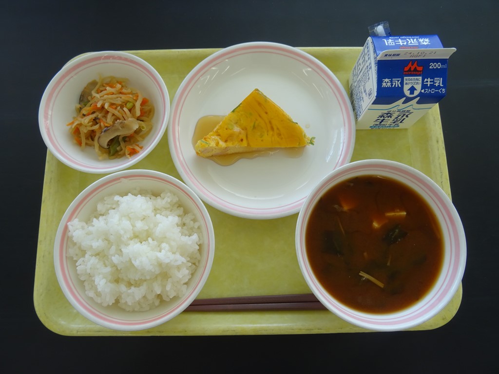10月21日のメニュー写真