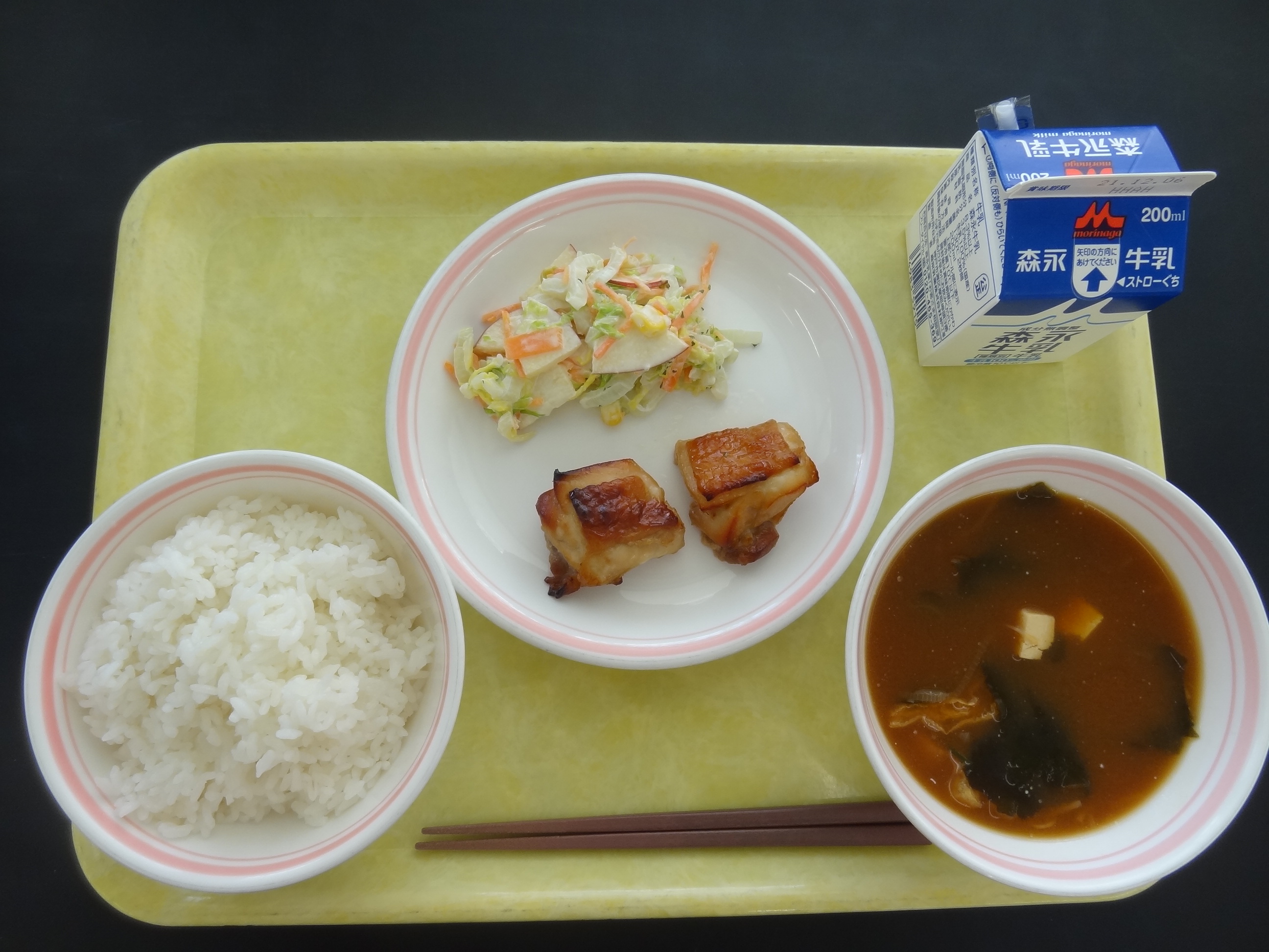 12月1日のメニュー写真