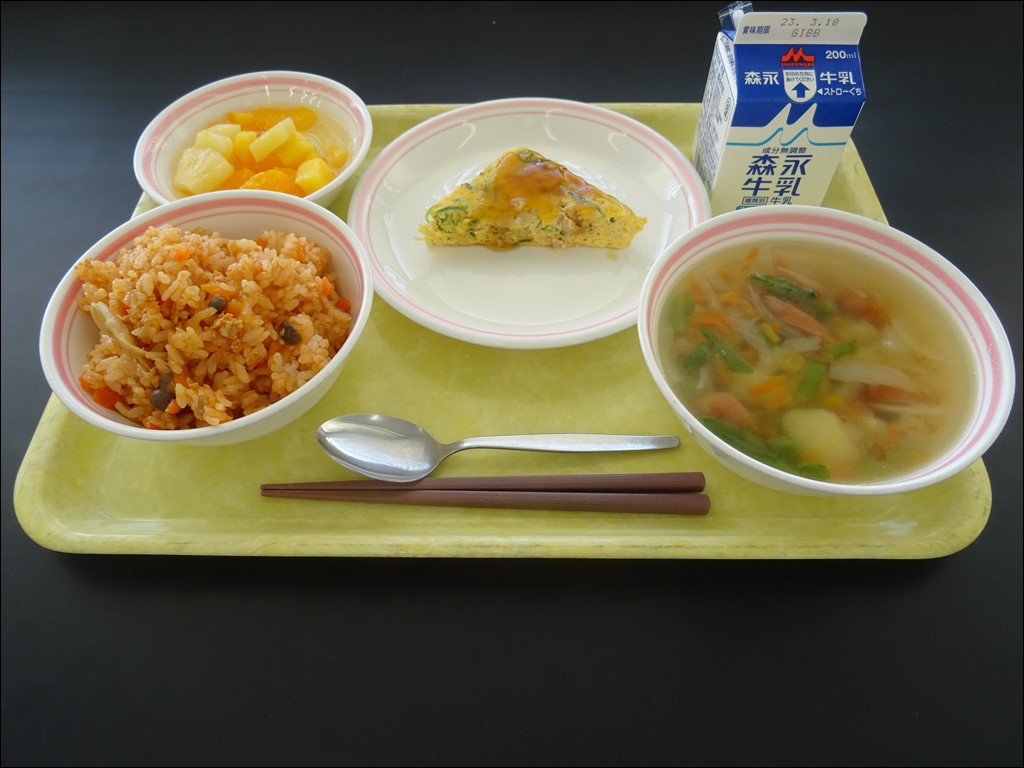 03月14日のメニュー写真