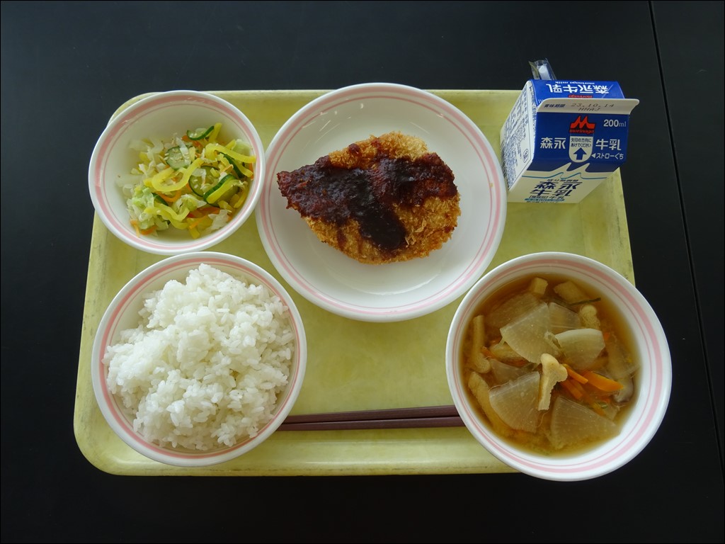 10月11日のメニュー写真