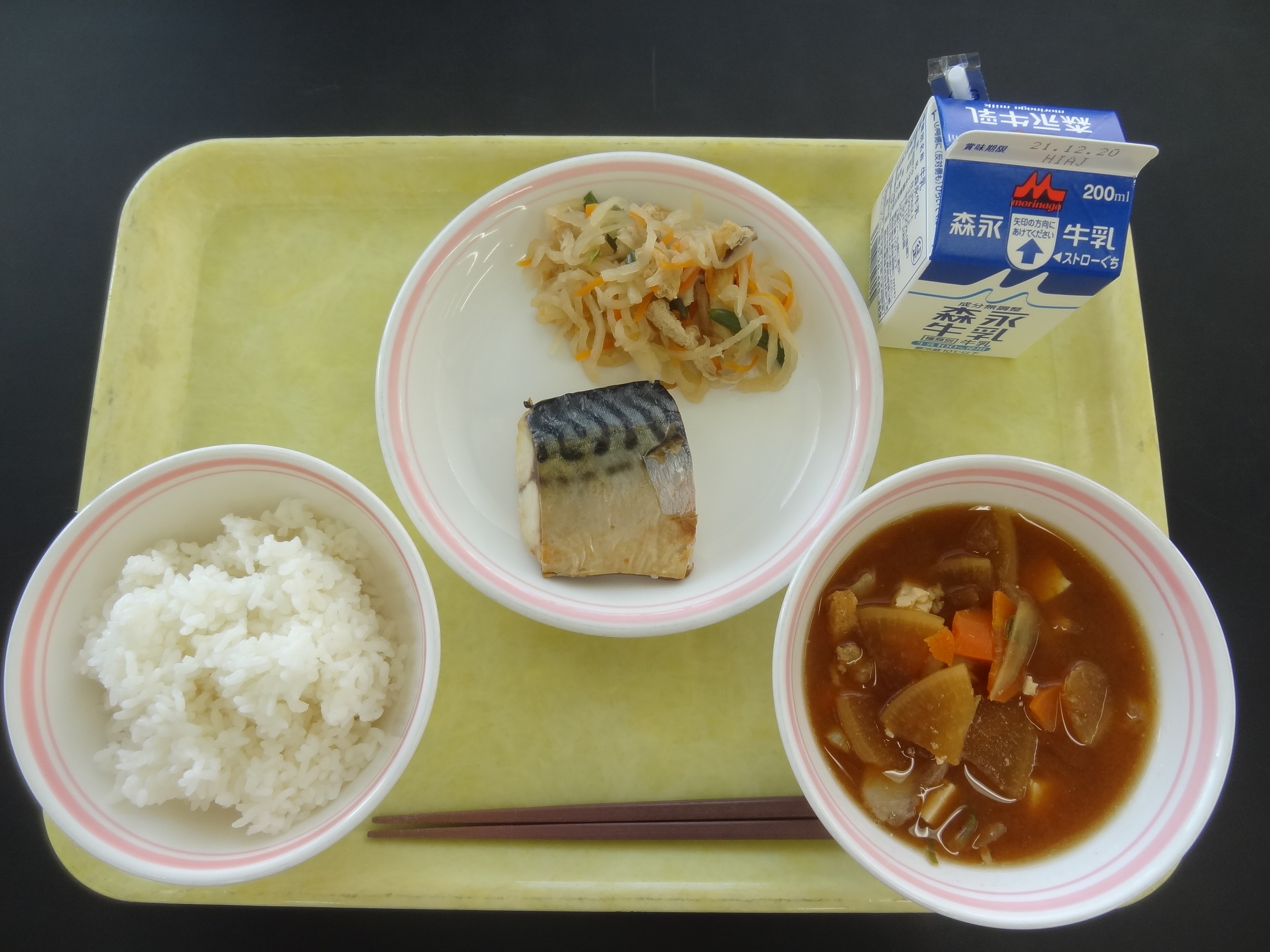 12月15日のメニュー写真