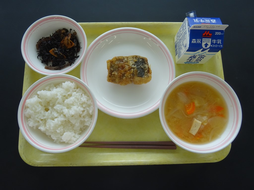 10月15日のメニュー写真